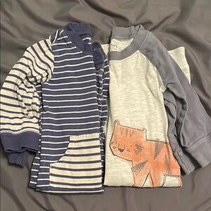 Two Carters onesies - 9-12 months